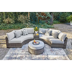Signature Design by Ashley Outdoor Seating Sectionals - 6 piece