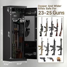 KAER 23-25 Guns - Biometric Gun Safe