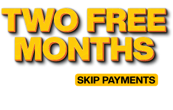 Play SHELL YEAH & Win Your Coupons Today For TWO FREE MONTHS. Rent Today! SKIP PAYMENTS In December and January - When You'll Need it The Most!