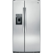 Stainless 25.3 cf Side by Side Fridge